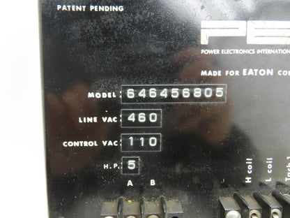 Power Electronics 646456805 Power Relay Unit 5Hp 115V/460V
