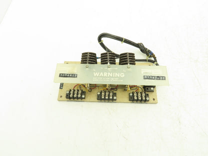 Power Electronics BT346-2A Soft Start Motor Control Heatsink Panel 115V/460V