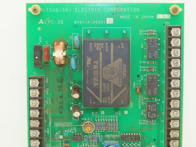 Mitsubishi Electric LPC-2B Resonator Pressure Switch Circuit Board