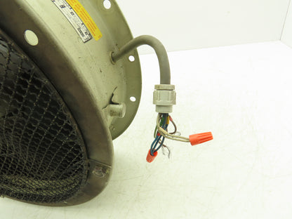 Ziehl-Abegg FC 031-4 DF.2A.3 Exhaust Fan 12" 230/460V 3PH 15" Round Flange