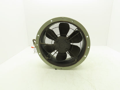 Ziehl-Abegg FC 031-4 DF.2A.3 Exhaust Fan 12" 230/460V 3PH 15" Round Flange