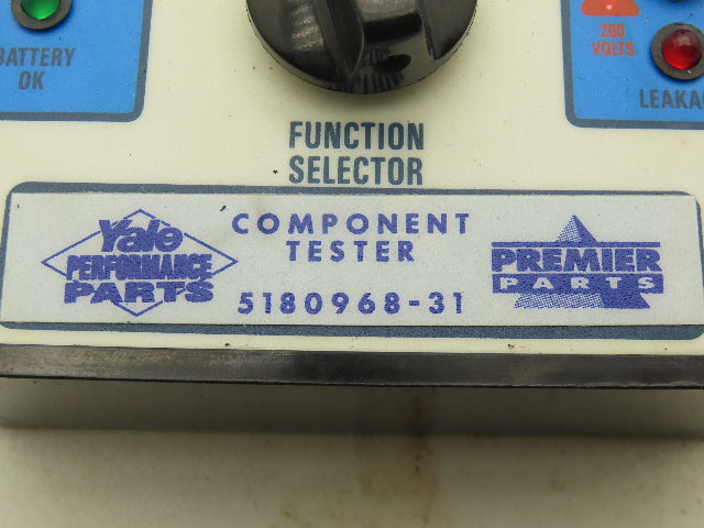 Yale 5180968-31 Component Tester in Case With Manual & Test Leads