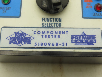 Yale 5180968-31 Component Tester in Case With Manual & Test Leads