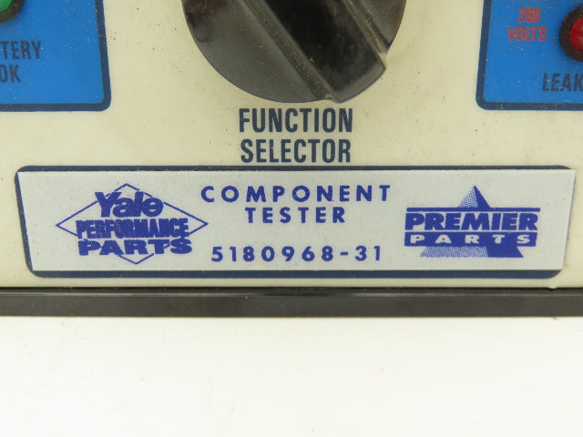 Yale 5180968-31 Component Tester in Box With Manual & Test Leads