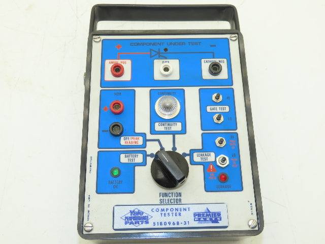 Yale 5180968-31 Component Tester in Box With Manual & Test Leads