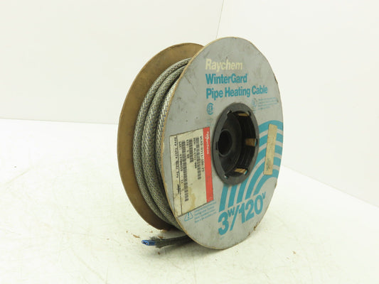 Raychem Winter Guard 718K Spool 2 Cond 60' Electric Pipe Heating Cable 3W 120V