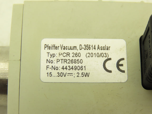 Pfeiffer Vacuum PCR 260 Compact Pirani Capacitance Gauge