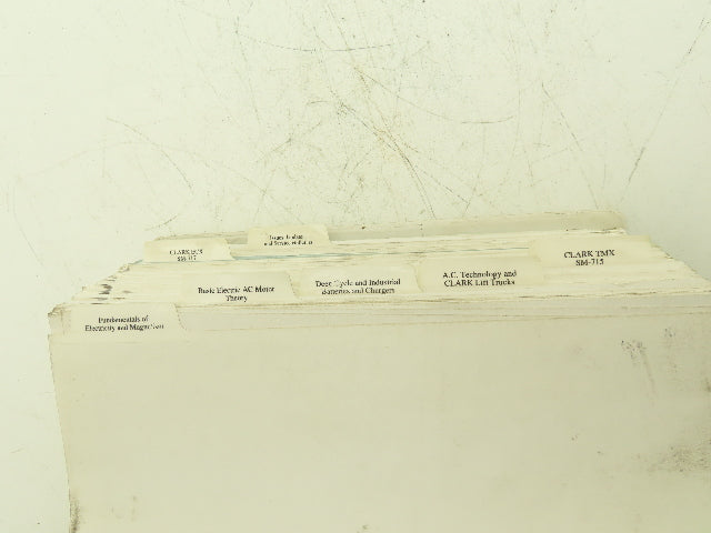 Clark Electric Forklift Service Manual TMX 12-25, EPX 16-20s, ECX20-32, EPX20-30