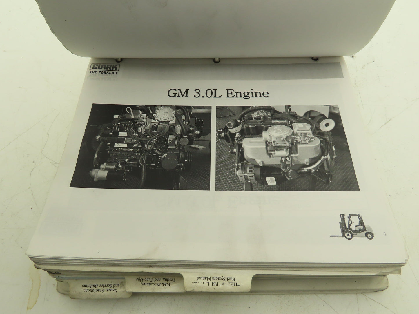 Clark C15-35 D/L/G, C15-32C L/G Gas Forklift Service Manual SM-709 Tier IV