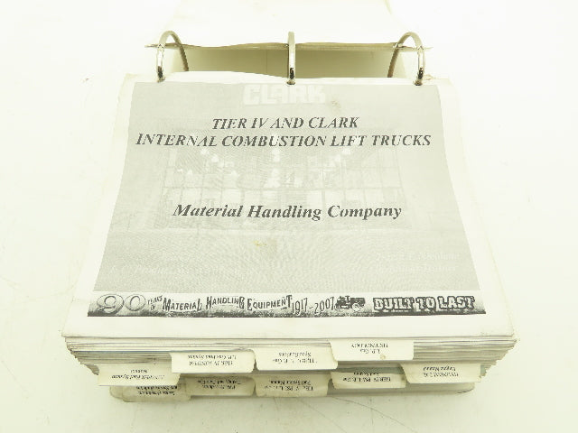 Clark C15-35 D/L/G, C15-32C L/G Gas Forklift Service Manual SM-709 Tier IV