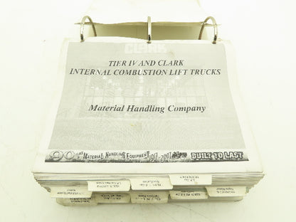 Clark C15-35 D/L/G, C15-32C L/G Gas Forklift Service Manual SM-709 Tier IV