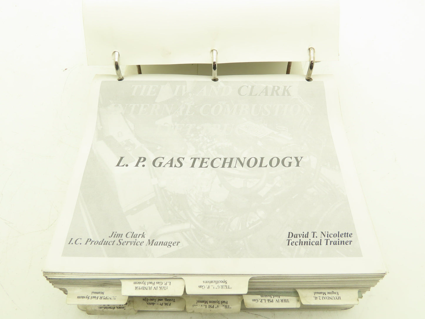 Clark C15-35 D/L/G, C15-32C L/G Gas Forklift Service Manual SM-709 Tier IV