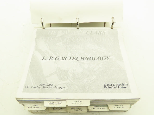 Clark C15-35 D/L/G, C15-32C L/G Gas Forklift Service Manual SM-709 Tier IV