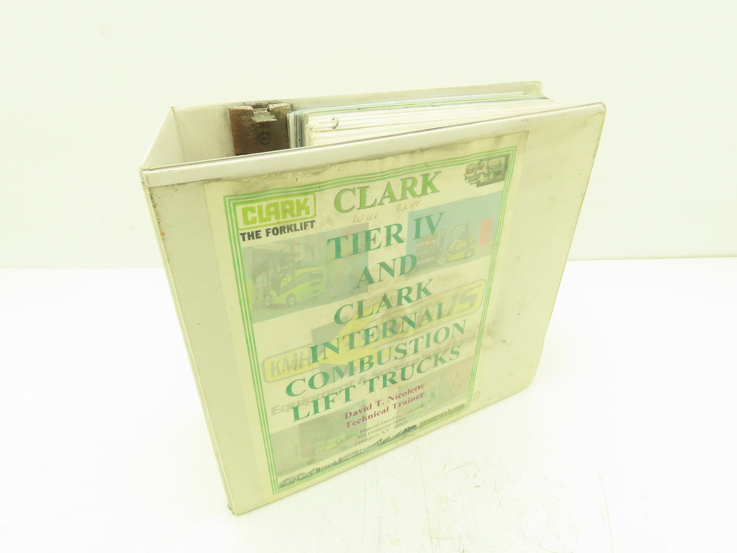 Clark C15-35 D/L/G, C15-32C L/G Gas Forklift Service Manual SM-709 Tier IV