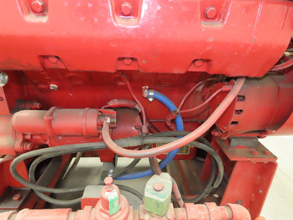 3208 DINA Cat 1993 Marine Diesel Engine Fire Pump 141Hp 1750RPM 14Qt 465 Hours