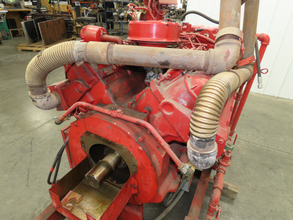 3208 DINA Cat 1993 Marine Diesel Engine Fire Pump 141Hp 1750RPM 14Qt 465 Hours