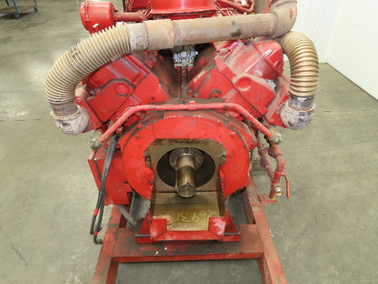 3208 DINA Cat 1993 Marine Diesel Engine Fire Pump 141Hp 1750RPM 14Qt 465 Hours