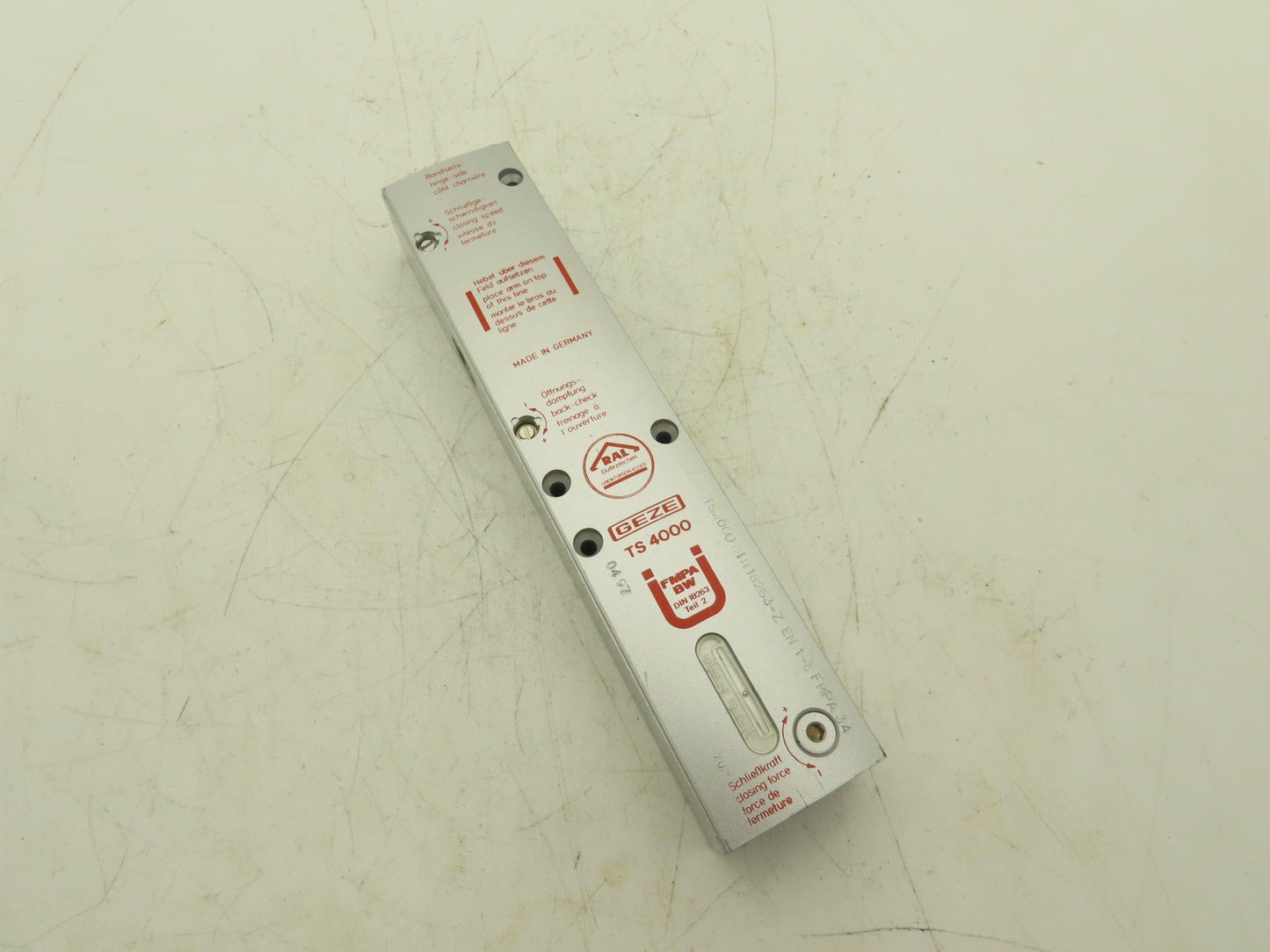 Geze 27835 TS 4000 Door Closer Body Adjustable 55" W Max NO HARDWARE