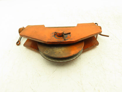 Cleveland Tramrail Equalizer Sheave Pulley for Bridge Crane Cable Hoist