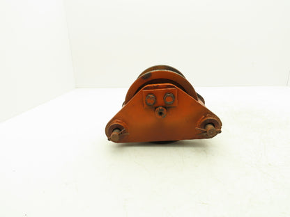Cleveland Tramrail Upper Hook Block Double Cable Sheave for Bridge Crane Hoist