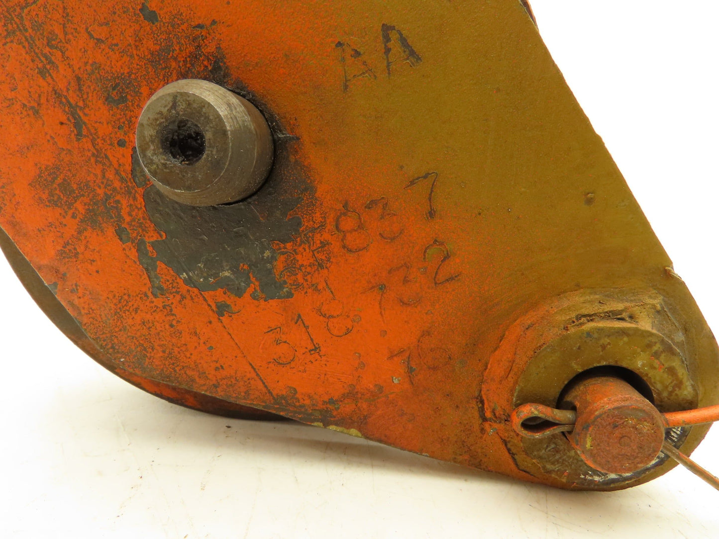 Cleveland Tramrail Upper Hook Block Double Cable Sheave for Bridge Crane Hoist