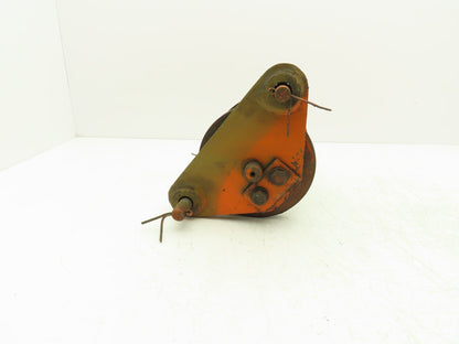 Cleveland Tramrail Upper Hook Block Double Cable Sheave for Bridge Crane Hoist
