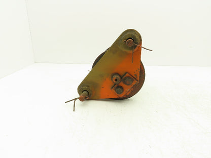 Cleveland Tramrail Upper Hook Block Double Cable Sheave for Bridge Crane Hoist