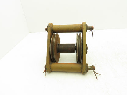 Cleveland Tramrail Upper Hook Block Double Cable Sheave for Bridge Crane Hoist