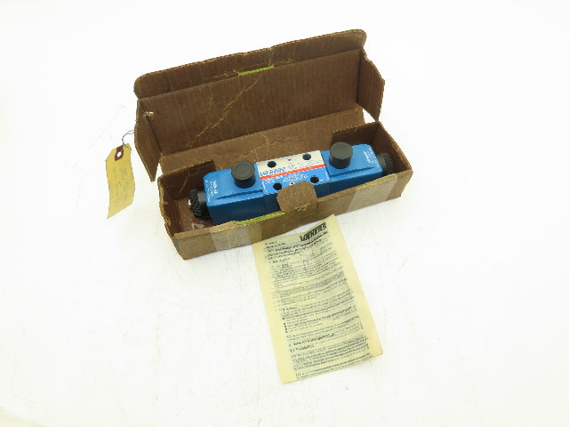 Vickers KDG4V 3 33C13N Z M U H7 60 Hydraulic Valve 1.6A DC 3.7 Ohm 3000 psi