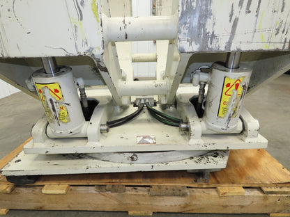 Cascade 90F Paper Roll Clamp 9000LB Fork Lift Truck Clamping Attachment Class 4