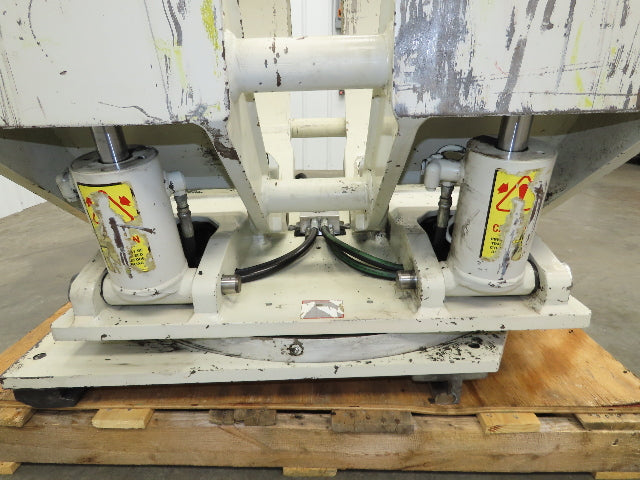 Cascade 90F Paper Roll Clamp 9000LB Fork Lift Truck Clamping Attachment Class 4