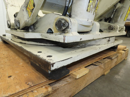 Cascade 90F Paper Roll Clamp 9000LB Fork Lift Truck Clamping Attachment Class 4