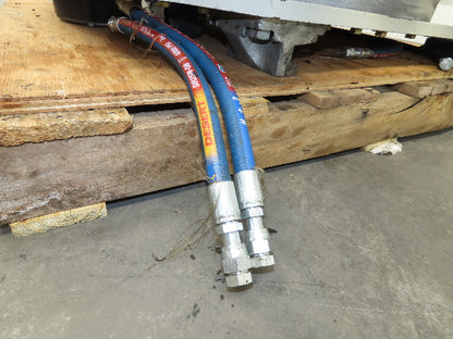 Cascade 90F Paper Roll Clamp 9000LB Fork Lift Truck Clamping Attachment Class 4