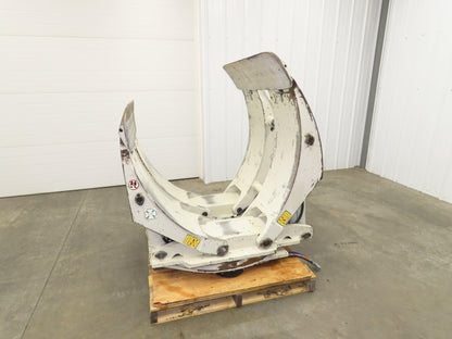 Cascade 90F Paper Roll Clamp 9000LB Fork Lift Truck Clamping Attachment Class 4
