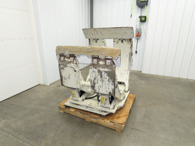 Cascade 90F Paper Roll Clamp 9000LB Fork Lift Truck Clamping Attachment Class 4