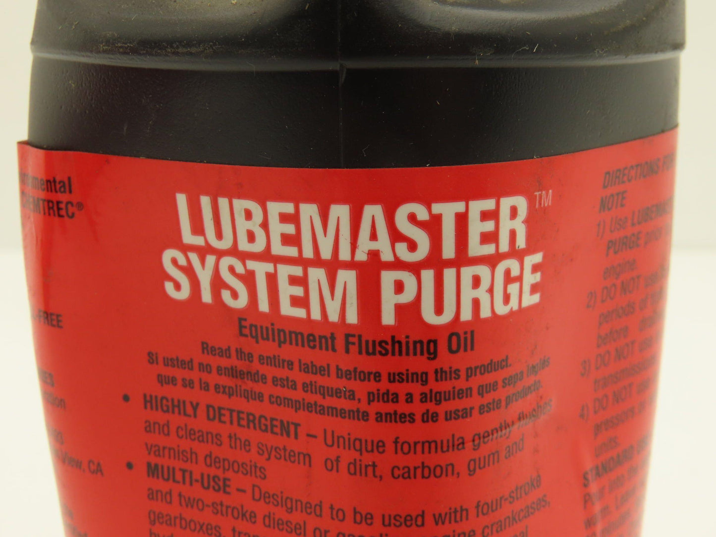 LubeMaster System Purge Equipment Flushing Oil