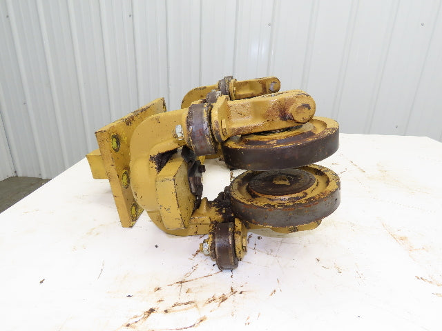 American Monorail Bridge Crane Hoist Trolley Manual End Truck 6-1/2" Wheels