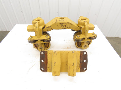 American Monorail Bridge Crane Hoist Trolley Manual End Truck 6-1/2" Wheels