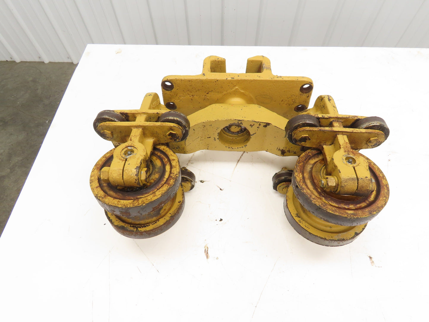 American Monorail Bridge Crane Hoist Trolley Manual End Truck 6-1/2" Wheels
