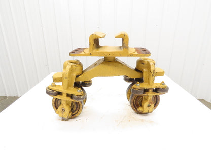 American Monorail Bridge Crane Hoist Trolley Manual End Truck 6-1/2" Wheels