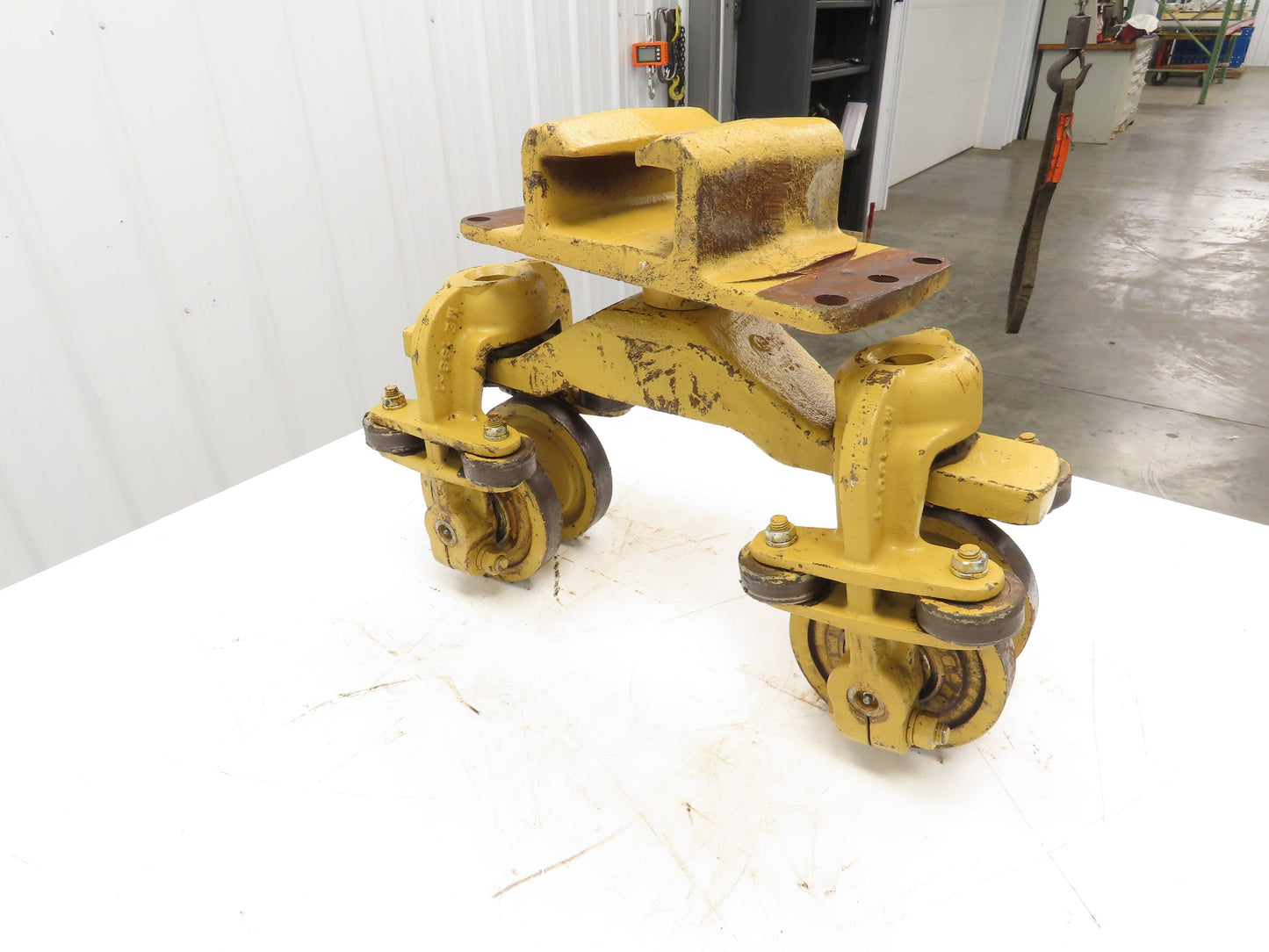 American Monorail Bridge Crane Hoist Trolley Manual End Truck 6-1/2" Wheels