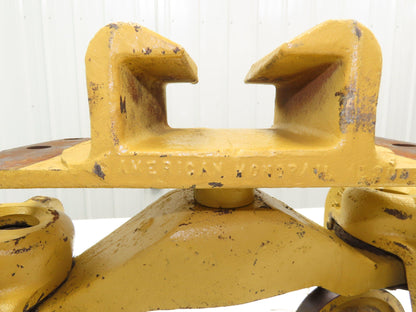 American Monorail Bridge Crane Hoist Trolley Manual End Truck 6-1/2" Wheels