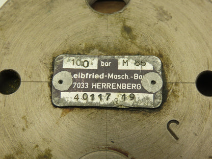 Herion 40117.19 Workholding Cylinder 100 Bar 15mm Stroke M75-2.0 Thread