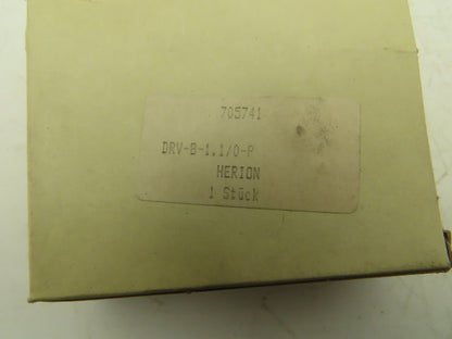 Herion DRV-8-1.1/0-P Needle Valve w/Reverse Flow Check 1/4"npt MU-08HR  Lot of 3