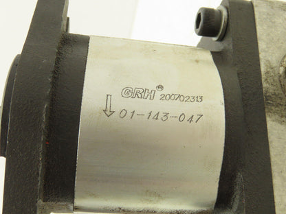 GRH 01-143-047 Hydraulic Gear Pump 2-Bolt w/Manifold Base