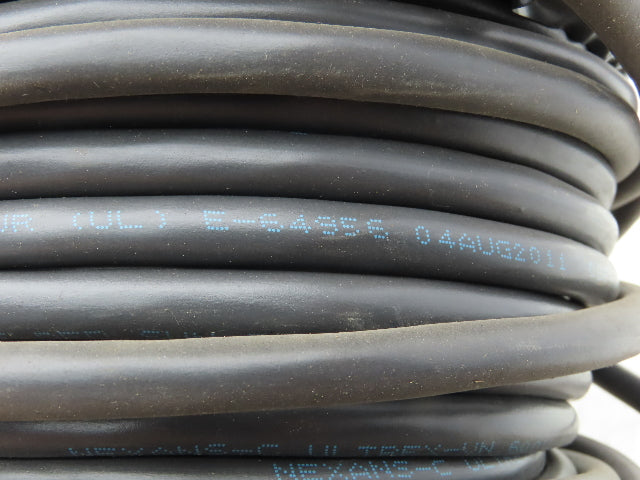 E-64956 Multi Wire Cable Spool 4 Conductor & Ground 150' Black 16AWG 600V