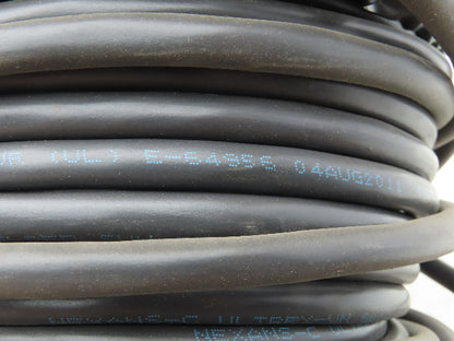 E-64956 Multi Wire Cable Spool 4 Conductor & Ground 150' Black 16AWG 600V