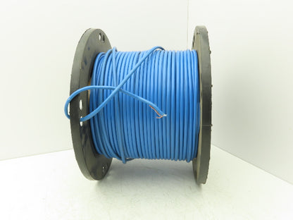 Belden 1624R 006 Wire Spool 24AWG 8 Strand 300' Blue Shielded Cable
