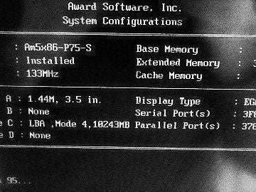 Eltex ESCGS01 Display Computer Touchscreen Win95 1Ph AC AMD 133MHz 32MB 10GB