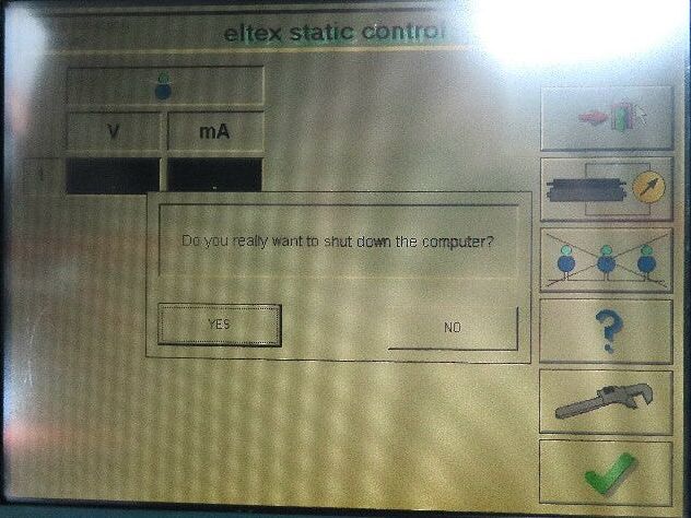 Eltex ESCGS01 Display Computer Touchscreen Win95 1Ph AC AMD 133MHz 32MB 10GB